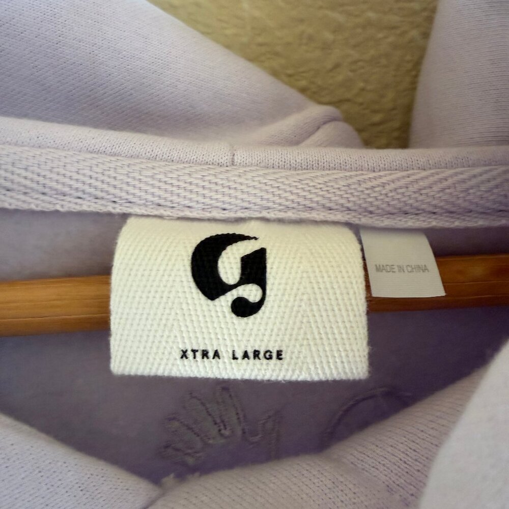 Glossier Lavender Hoodie XL | Limited Edition Pastel - Picture 5 of 7